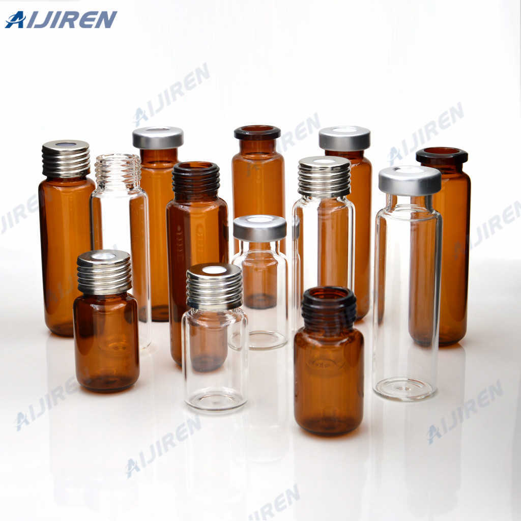 common use al crimp 20ml borosilicate glass septa vials